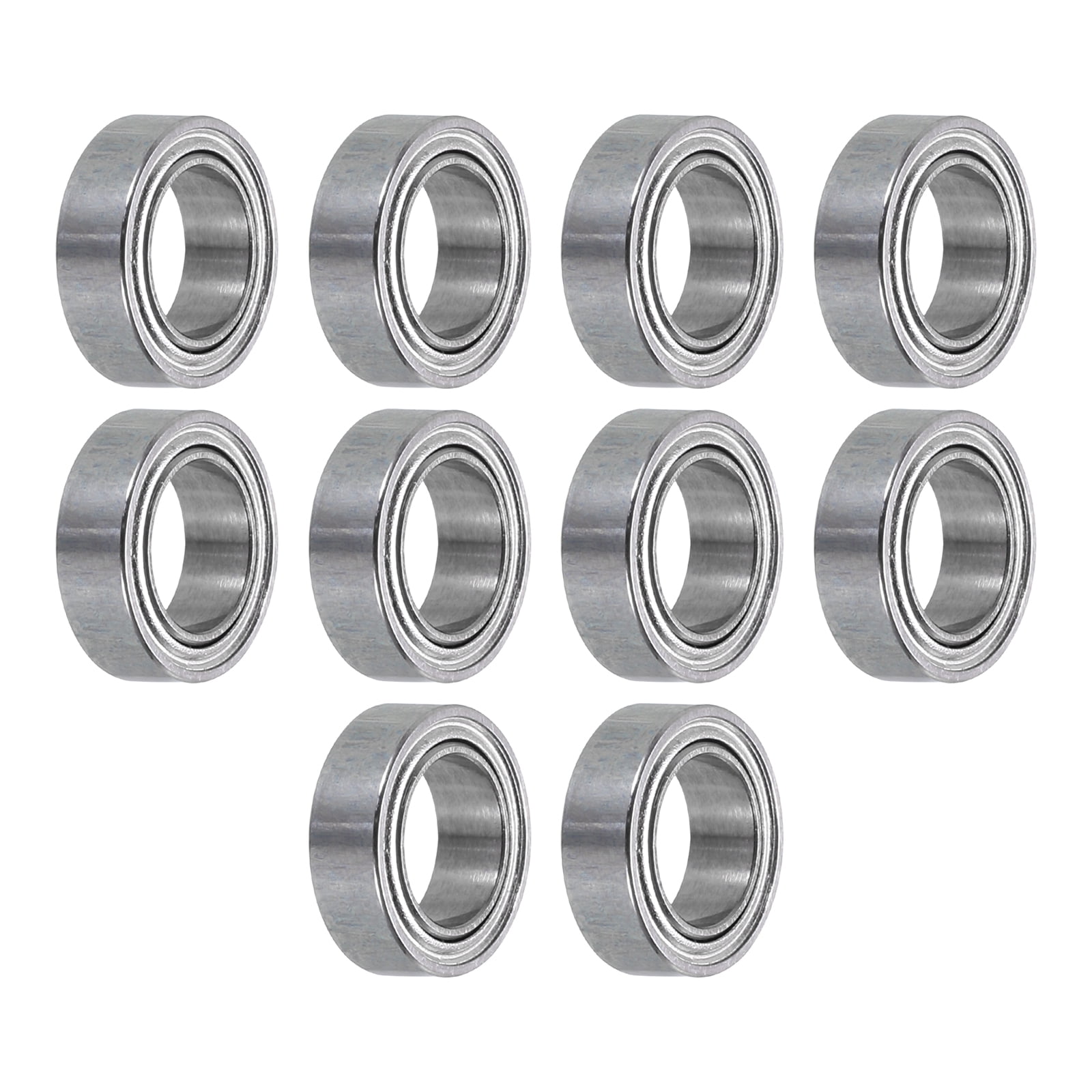 10 Cuscinetti A Sfere MR85ZZ Schermati &ndash; 5x8x2.5 Mm &ndash; Metallo, Universali Per RC E Modellismo