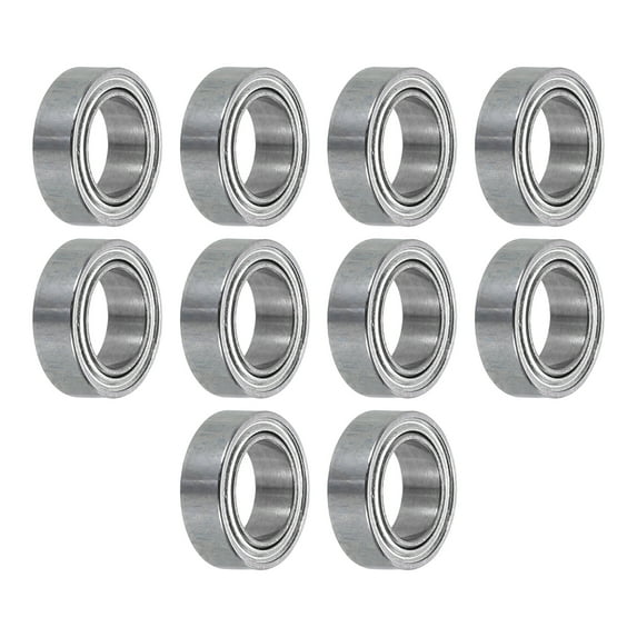 10 Pack MR85ZZ Miniature Deep Groove Ball Bearings 5x8x2.5mm Double Shielded Bearings, P5 (ABEC 5)