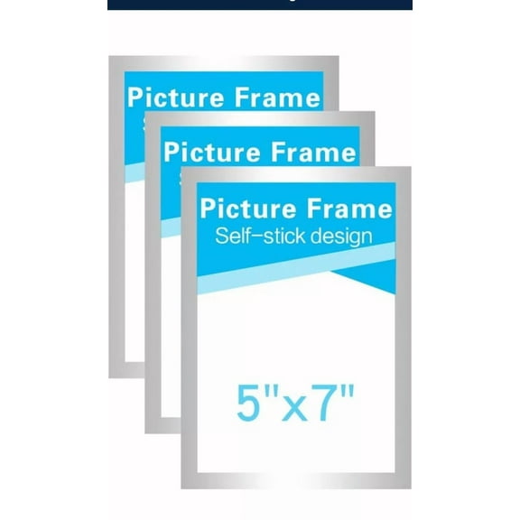10-Pack Magnetic Photo Pocket Frames, 5X7 Inches - Durable & Stylish Display