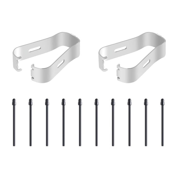 (10 Pack) Marker Pen Tips/Nibs for Remarkable 2 Stylus Replacement Nibs/Tips Soft (Black)