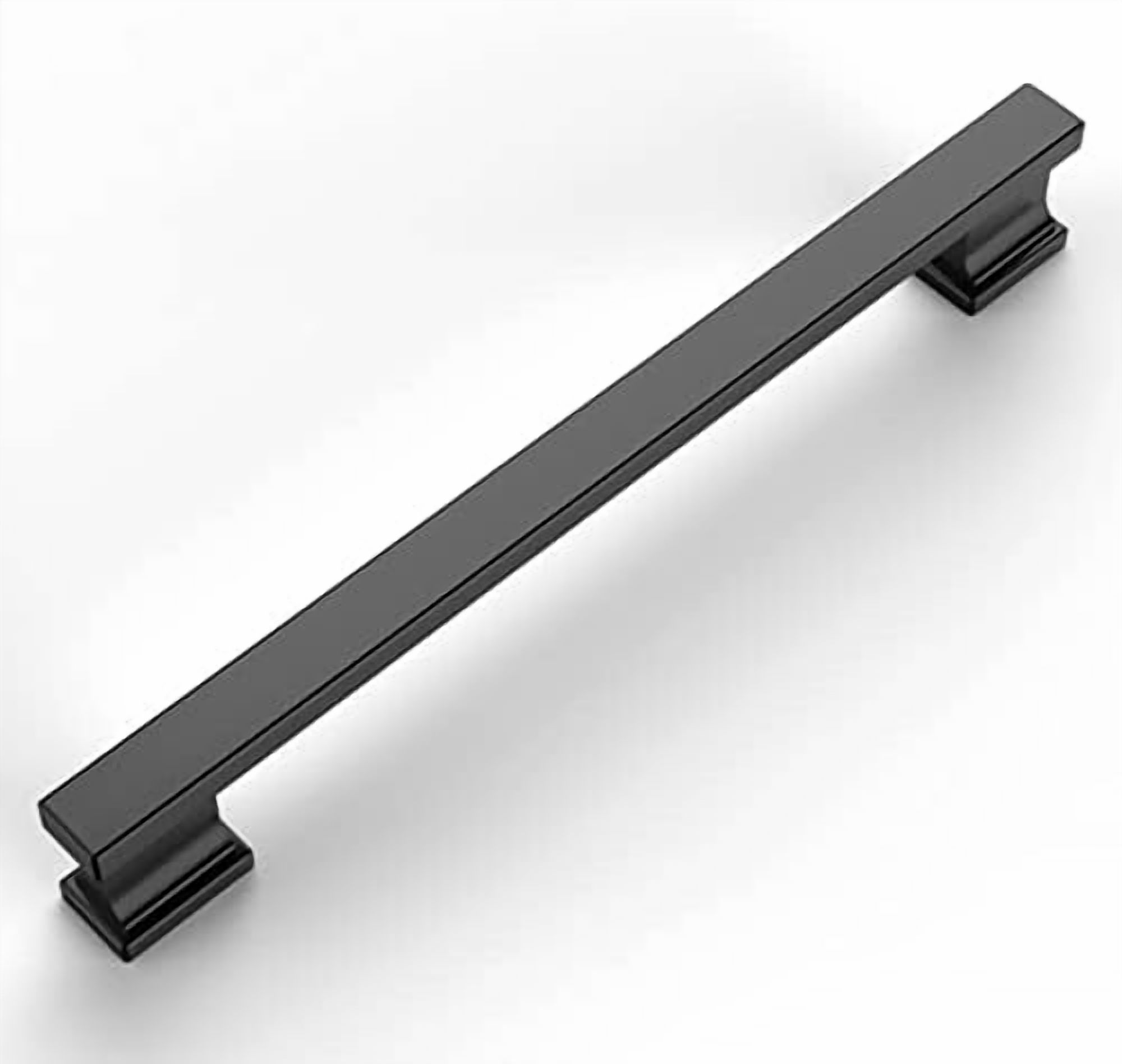 Modern Brushed Stainless Steel T-Bar Handles For Kitchen & Bathroom Cabinets (64-192mm)