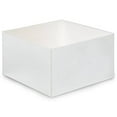 thumbnail image 1 of 10 Pack, Matte White Box Bases, 10x10x5.5" for Food Packaging, Lids Sold Separately, 1 of 1