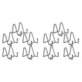 thumbnail image 1 of 10 Pack Metal Easel for Plate Stand Plate Holder for Picture, Decorative, 1 of 6