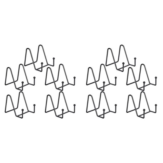 10 Pack Metal Easel for Plate Stand Plate Holder for Picture, Decorative