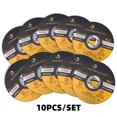 thumbnail image 1 of 10 Pack Metal & Stainless Steel Cut Off Wheels 4-1/2" Angle Grinder Cutting Disc, 1 of 5