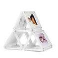 thumbnail image 1 of 10 Pack Mini Photos Frame for Polaroid, 2 x 3 inch Clear Table Magnetic Picture Frames for Insta Mini Film, Fridge Magnetic Photo Frame, 1 of 9