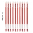thumbnail image 1 of 10 Pack Minimalist Transparent Barrel Red Gel Pens, 0.5mm Fine Tip 1ml Large Capacity Fast-Drying Smooth Writing Pen for Daily Office Use, 1 of 6