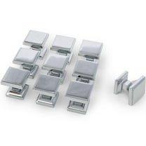 10 Pack - Modern Square knob (Satin Nickel)