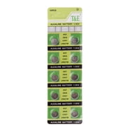 10 Pack Multi Purpose Coin Battery 1.55V Button Battery for Electronic Device LR927 Household Alkaline Button Coin Cell