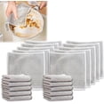 thumbnail image 1 of 10 Pack Multifunctional Non-Scratch Wire Dishcloth, Silver Wire Mesh Knit Cleaning Cloth, Wire Dishwashing Rags, washing for Dishes, Sinks, Counters, Stove Tops, Easy Rinsing, Machine Washable, 1 of 5