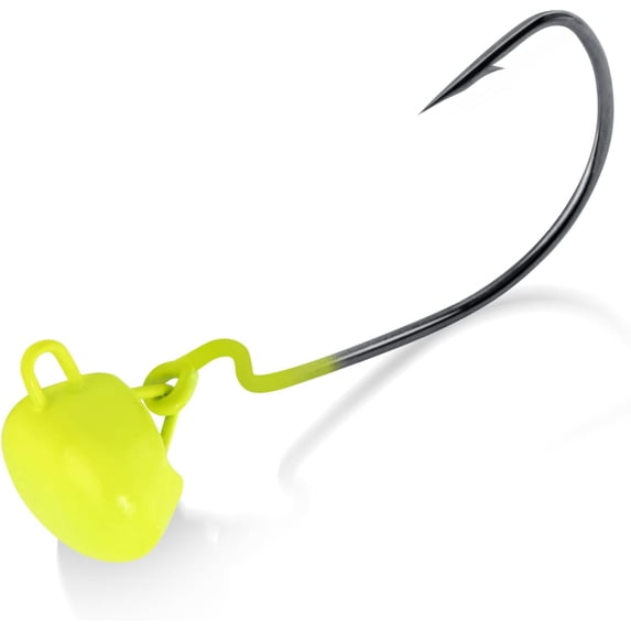 10 Pack Ned Rig Jig Heads Weedless Swinging Jig Head for Crappie ...