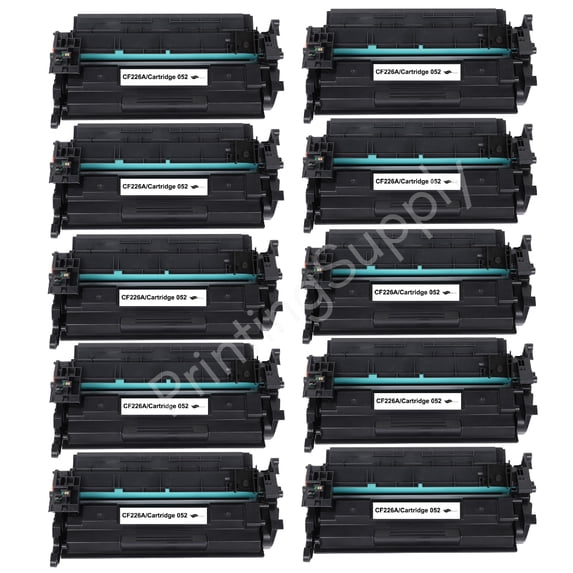 10 Pack New Compatible Toner Cartridge For Canon 052 For Use With Canon imageCLASS LBP-212dw 214dw 215dw 215x MF424dw MF426dw MF421dw MF428x MF429x
