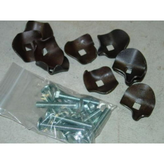 10 Pack New Holland Hay Rake Teeth Hold Down Clips