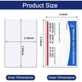 thumbnail image 1 of 10 Pack New Medicare Card Holder Protector Sleeves, 12Mil Clear PVC Soft Water Resistant Medicare Card Protector Sleeves for Medicare Card Credit Card Business Card Social Security (Matte 10 Pack）, 1 of 4