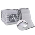 thumbnail image 1 of 10 Pack Non-Scratch Stainless Steel Scrubber, Reusable Diamond Weave Scrubber Cloths for Kitchen, Heavy-Duty Metallic Fiber Cleaning Cloth for Cookware, Dishes, Sinks, Easy-Rinse & Quick-Dry, 1 of 7