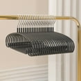 thumbnail image 1 of 10-Pack Non-Slip Hangers with Shoulder Guards | Heavy-Duty Stainless Steel Core | Space-Saving Closet Organizers for Wet & Dry Clothes | 10PCS Household Garment Hangers, 1 of 6