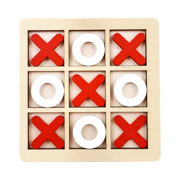 10 Pack Noughts And Crosses s Board Games Indoor Playing Tac-toe Noughts