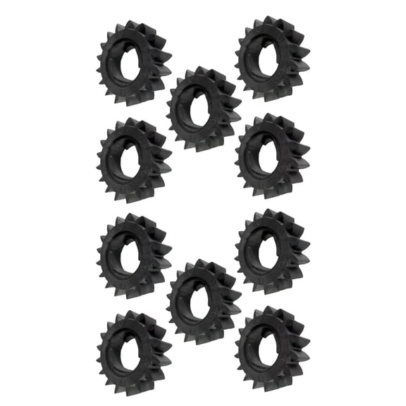 10-Pack Nylon Starter Gears for Lawn Tractor Engines for Models 116, 116H, R70, R72, R92, S80, S82, S92, 65, 66, 68, 820