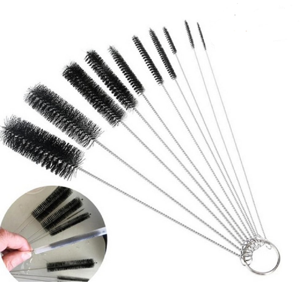 A pack of 10 stainless steel brushes for your Dupray steam cleaner. 