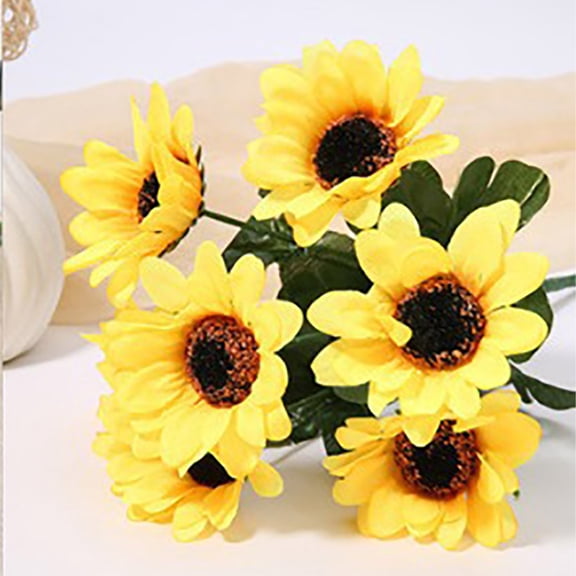 10 Pack Of Artificial Flower Sunflower Daisys