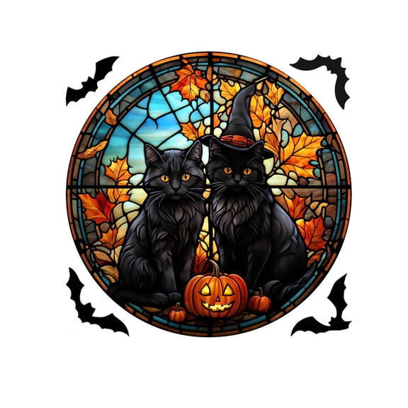 10 Pack Of Halloween Decorations For Window Window Decals Stickers Glass With Colorful Sketch Scary Window Decals Decals Removable