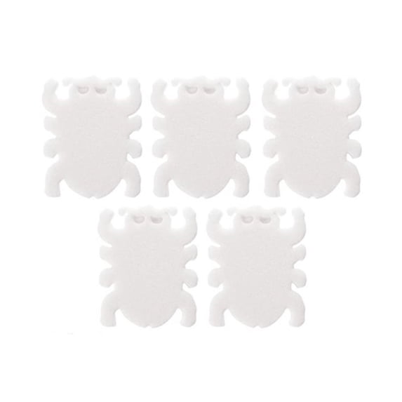 10 Pack Oil Absorbing Sponge For Hot Tub, Floating Pool Scum Remover Sponge, Cute Shape Bathtub Oil Sludge Cleaner, Spa Dirt Absorbing Sponge For Swimming Pool, Jacuzzi And Foot Soak Tub Cleaning