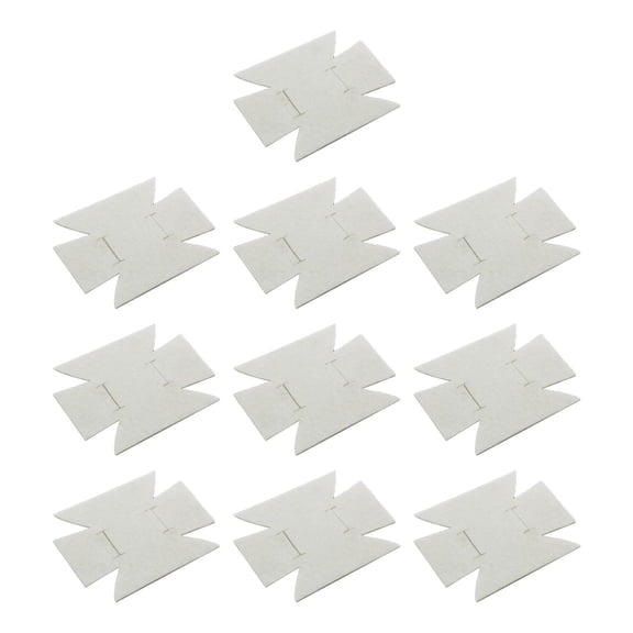 10 Pack Oil Collector Liners Kitchen Hood Accessories Range Hood Replacement Universal 5x3.9 Inch for Hood Vents