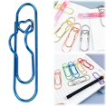 thumbnail image 1 of 10 Pack Paperclip Reusable Tool, Heart Paper Clips, Heart Pen Clip for Notebook, Colorful Pen Clip for Notebook, Heart Metal Paperclip Pen Holder Clip and Papers Journal Planner, Planner Accessories, 1 of 9