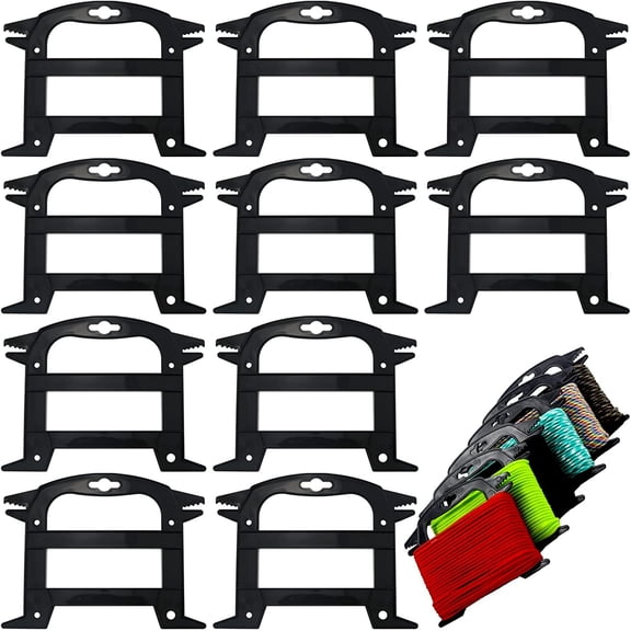 10 Pack Paracord Line Winder Organizer Tool Spool