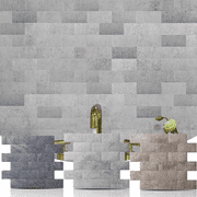 10-Pack Peel and Stick Backsplash Wall Tile for Kitchen Bathroom Fireplace in Natural White