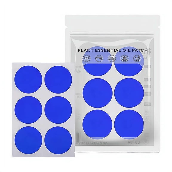 10 Pack Plant Essential Oil Mosquito Repellent Stickers, Non-woven Anti-bite Patches for Outdoor Protection
