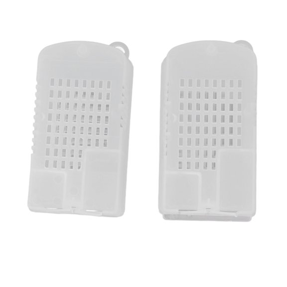 10-Pack Plastic Bee Queen Rearing Cages with Drawable Bottom, 3.3 x 2.0 0.8 Inch 10 Pcs plastic