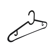 10 Pack Plastic Clothes Hangers, Heavy-Duty Hanging Hooks for Closet, Multifunctional Drying and Display Hangers, Space-Saving Storage for Home & Dorm Use