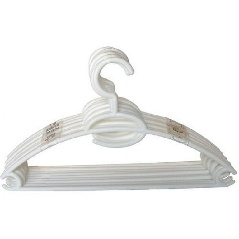 Walmart North Fort Myers - 10 pack plastic hangers in Magenta and