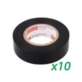 thumbnail image 1 of (10 Pack) Plymouth 3119 Black Vinyl Weather Resistant Electrical Tape 3/4" x 60', 1 of 3