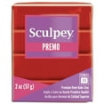 thumbnail image 1 of 2oz Cadmium Red Premo! Sculpey Oven-Bake Clay - Non-toxic Clay for Sculpting - Jewelry - Modeling - School Projects - Arts & Crafts - Bulk 10 Pack, 1 of 2