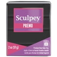 thumbnail image 1 of 2oz Black Premo! Sculpey Oven-Bake Clay - Non-toxic Clay for Sculpting - Jewelry - Modeling - School Projects - Arts & Crafts - Bulk 10 Pack, 1 of 2
