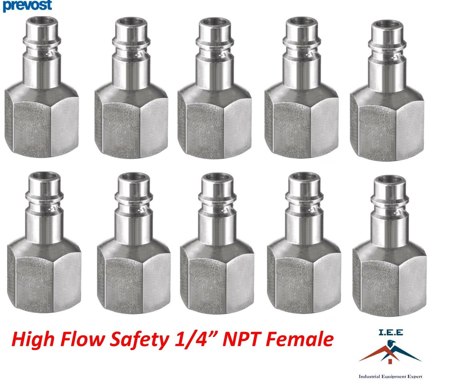 Perp Thread Plug 10 Pack Prevost 1/4