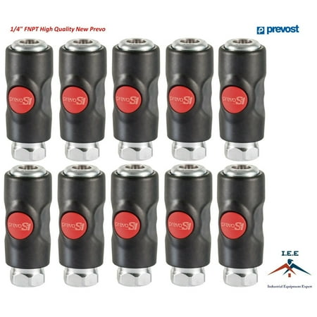 10 Pack Prevost Truflate Safety Air Coupler USI 061201 1/4" FNPT High Quality