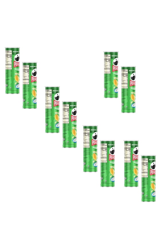 10 Pack Pringles Potato Chips Sour Cream & Onion - Pringles Chips - 5.57 oz a Pack | Buy from RADYAN