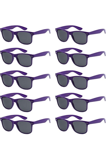 Retro Classic 80s Vintage Sunglasses For Men – Lightweight Shades – Multiple Colors