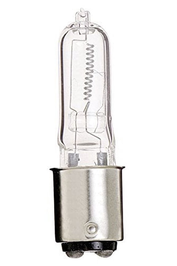 (10-Pack) Q35CL/DC 35W Halogen JD T4 Bulbs 120V, BA15D DC Bayonet Base, Clear