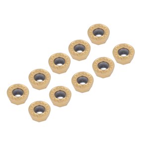 10-Pack RPMT1204 Carbide Turning Inserts for Steel Milling and Machining 10Pcs metal Processing RPMT1204