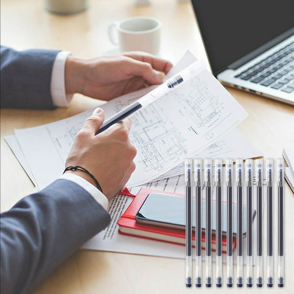 10 Pack Red Fine Tip Smudge-Free Markers, Use on Laminated Calendars, Overhead Projectors, Schedules, Whiteboards, Transparencies, Glass, Wipe with Water 1ml