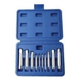 thumbnail image 1 of 10-Pack Remove Stripped Damaged Screws Tap Extractor Broken Head Screw Removal Tool Broken Tap Extractor M4-M22 Hand Tool Set, 1 of 2