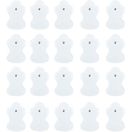 10 Pack Replacement Electrotherapy Pads Compatible with Omron TENS Unit Replacement Pads(not Omron Brand)