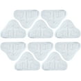 thumbnail image 1 of 10 Pack Replacement Mop Pads Refills Compatible with Shark H2O Steam Mop X5,Microfiber Steam Mop Pads,Steam Mop Pads Floor Steam Triangle Pads, 1 of 7