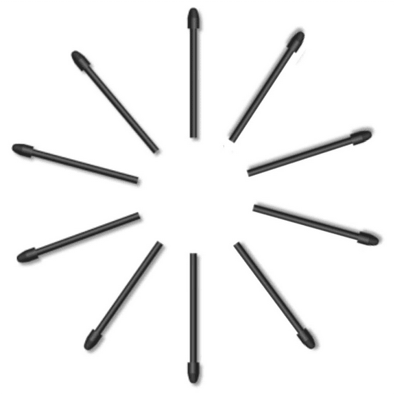10 Pack Replacement Nibs PN05A Compatible with Digital Pen Stylus PW517 for Display Kamvas 12