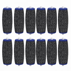 12 Pack Replacement Roller Refills for Amope Pedi Electronic Perfect Foot File Hard Skin Remover Refills (10 extra coarse)