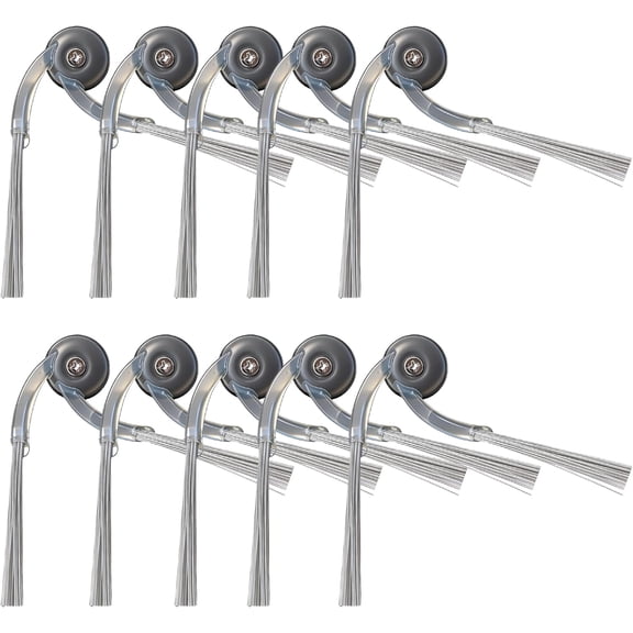 10 Pack Replacement Side Brushes for Roborock Qrevo and Saros Robot Vacuums, Zero-Tangling Design